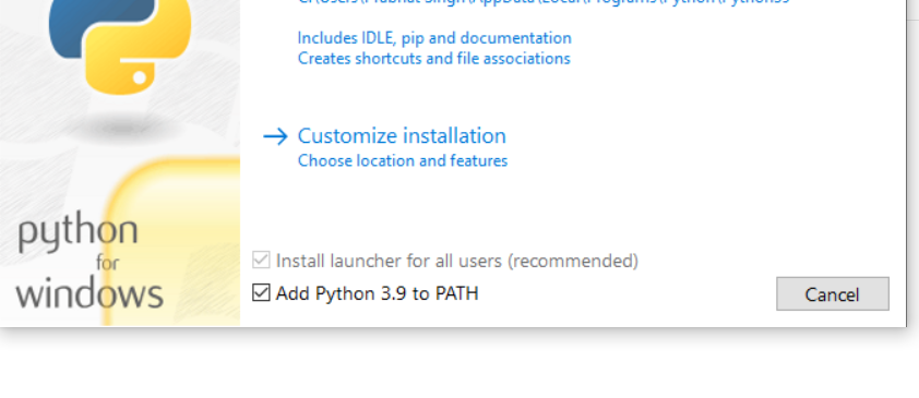 install